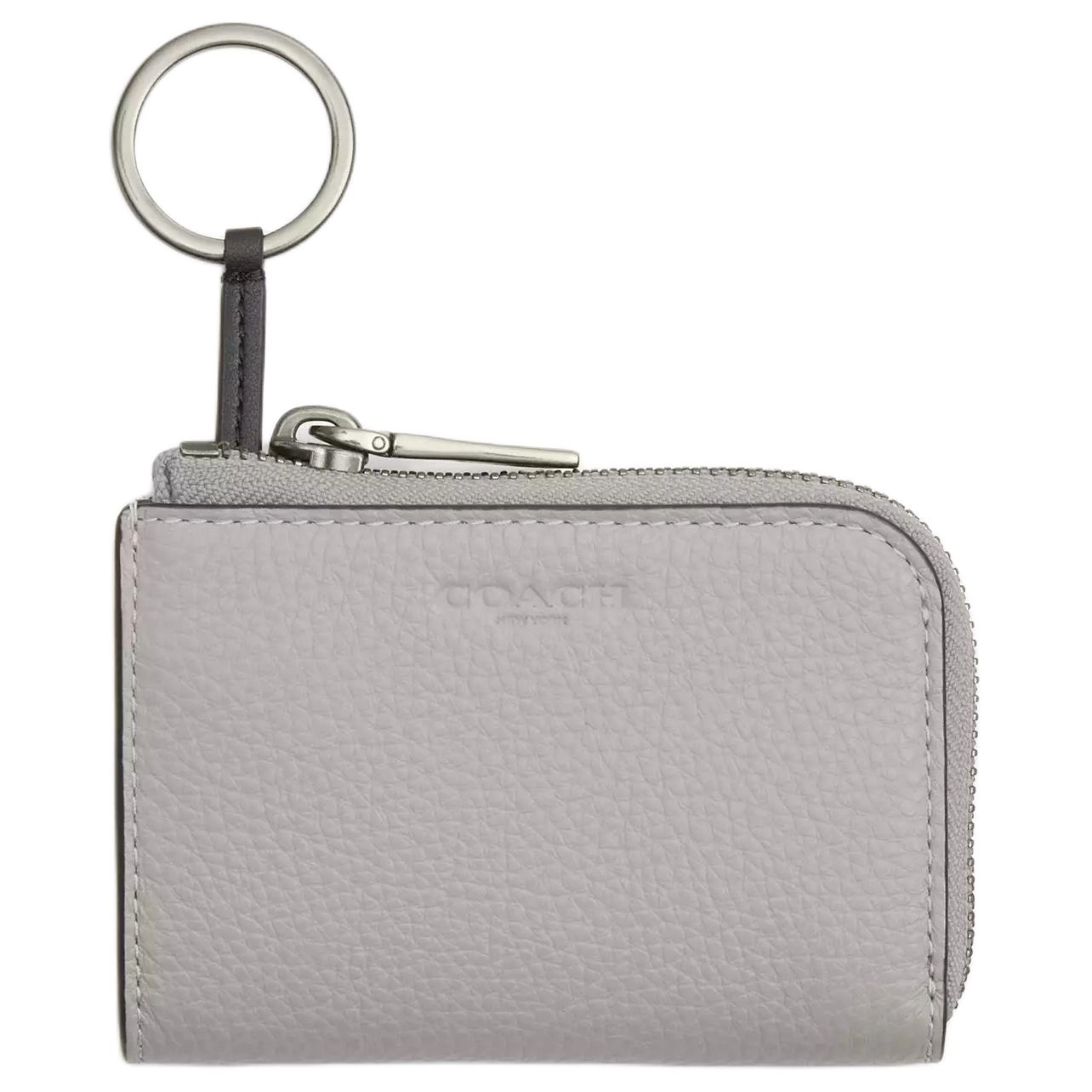 COACH key case 11 Zip Logo