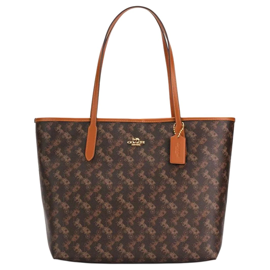 COACH City 33 Logo PVC Tote