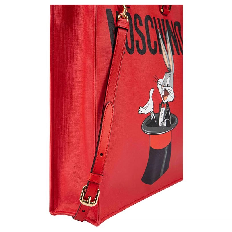 MOSCHINO x LOONEYTUNES Logo Tote