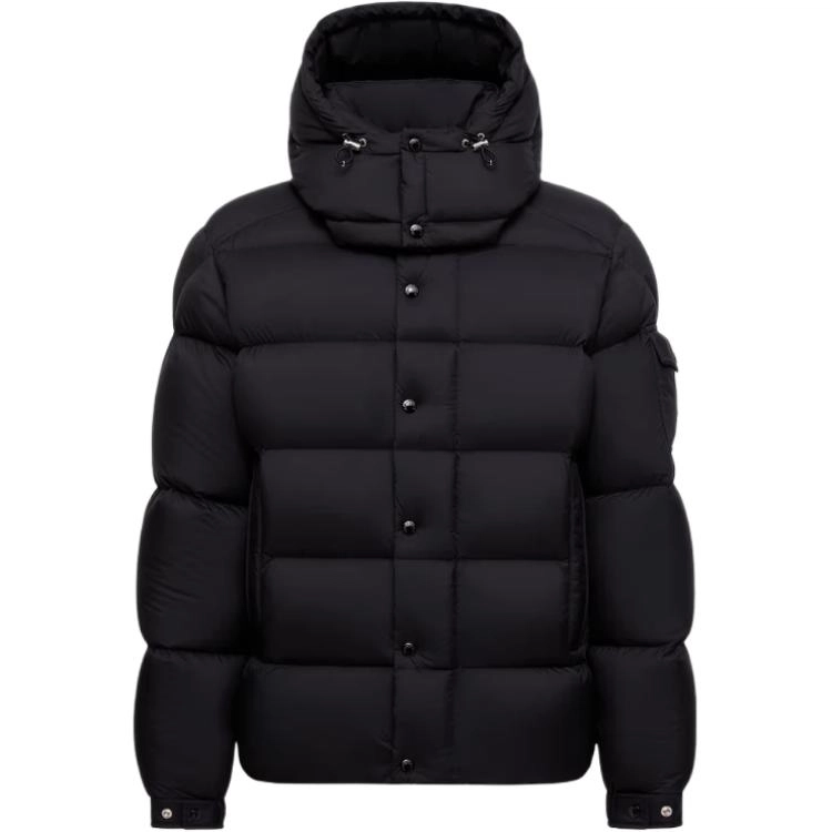 Moncler Moncler Maya 70 Hooded Short Down Jacket