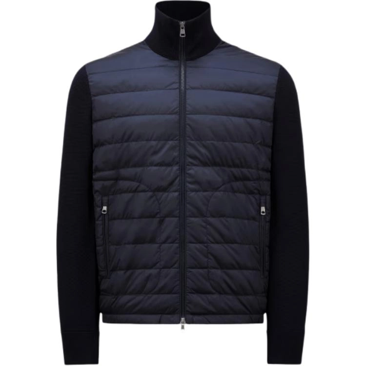 Moncler Padded Zip-Up Cardigan