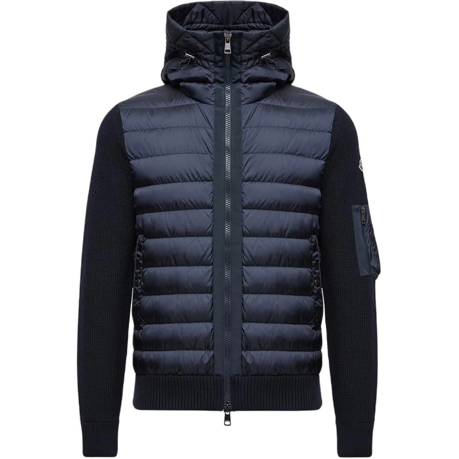 Moncler Padded Zip-Up Cardigan