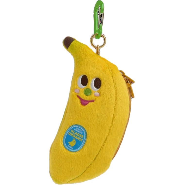 GLADEE Fresh Banana Pass Card Case II (with Zipper)