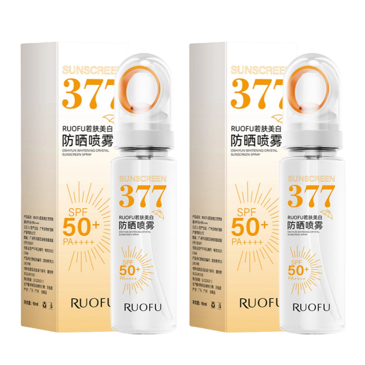 RUOFU 377 SPF50+PA++ 90ml