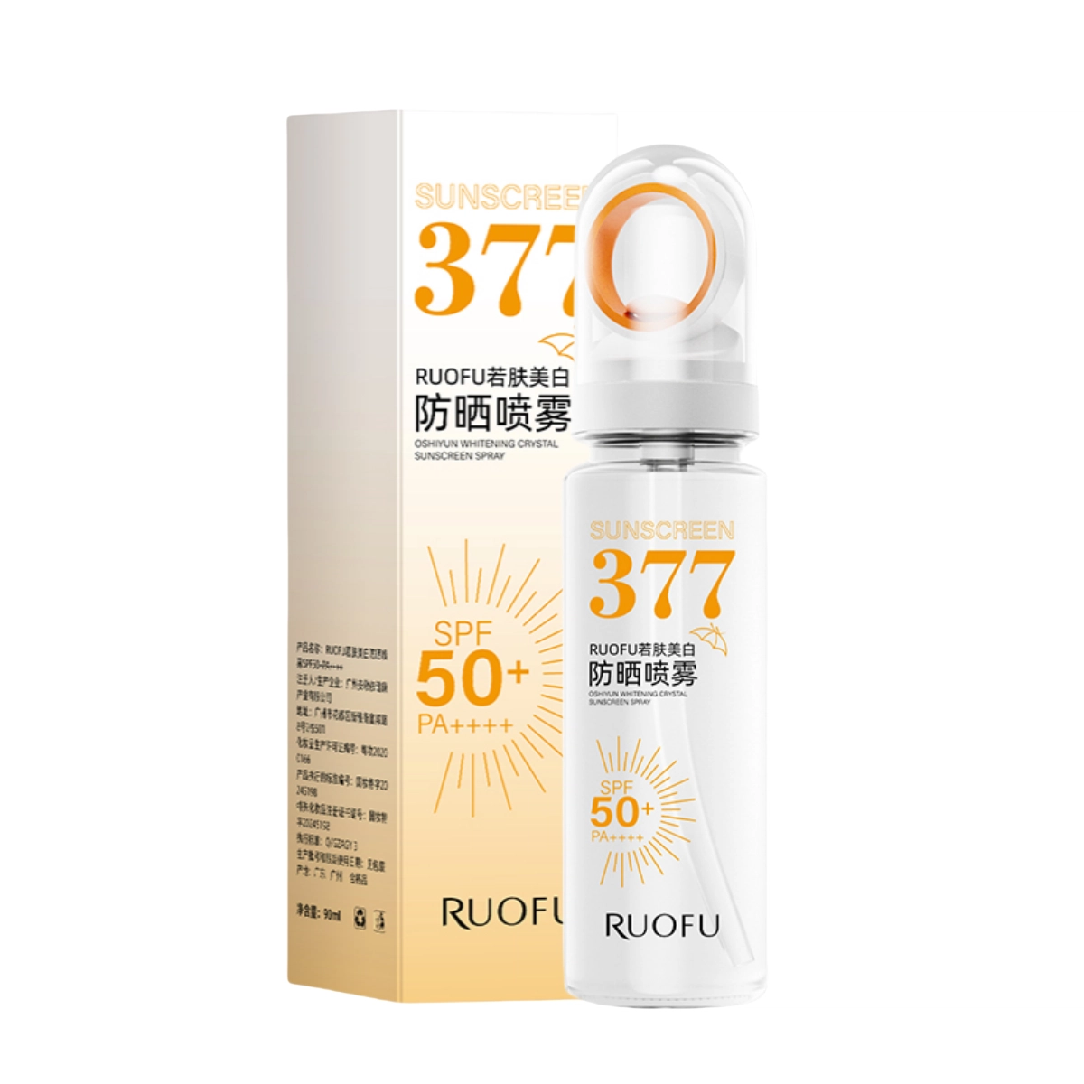 RUOFU 377 SPF50+PA++ 90ml