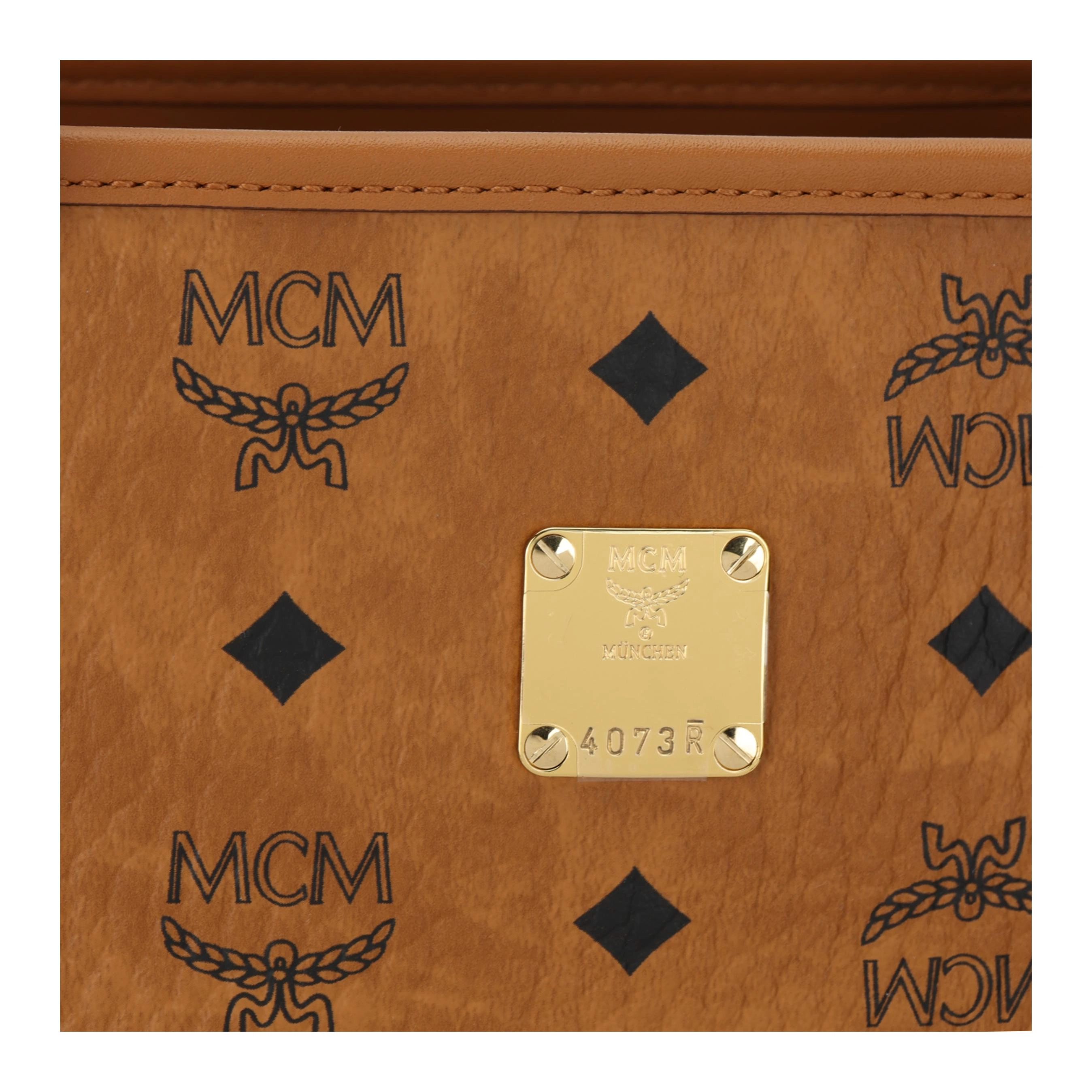 MCM Toni Visetos Tote