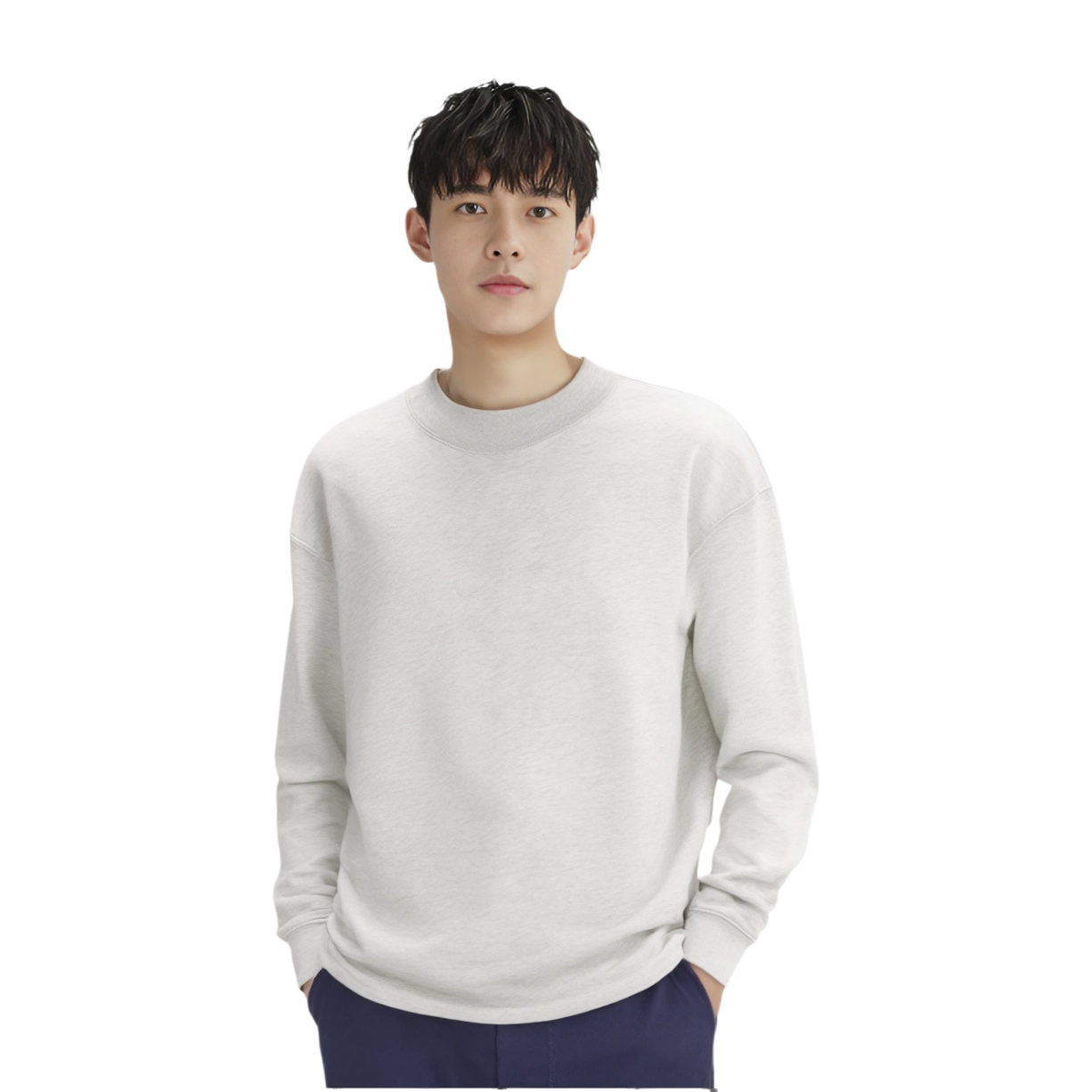 Fear of God Essentials SS22 Relaxed Crewneck Light Oatmeal Logo