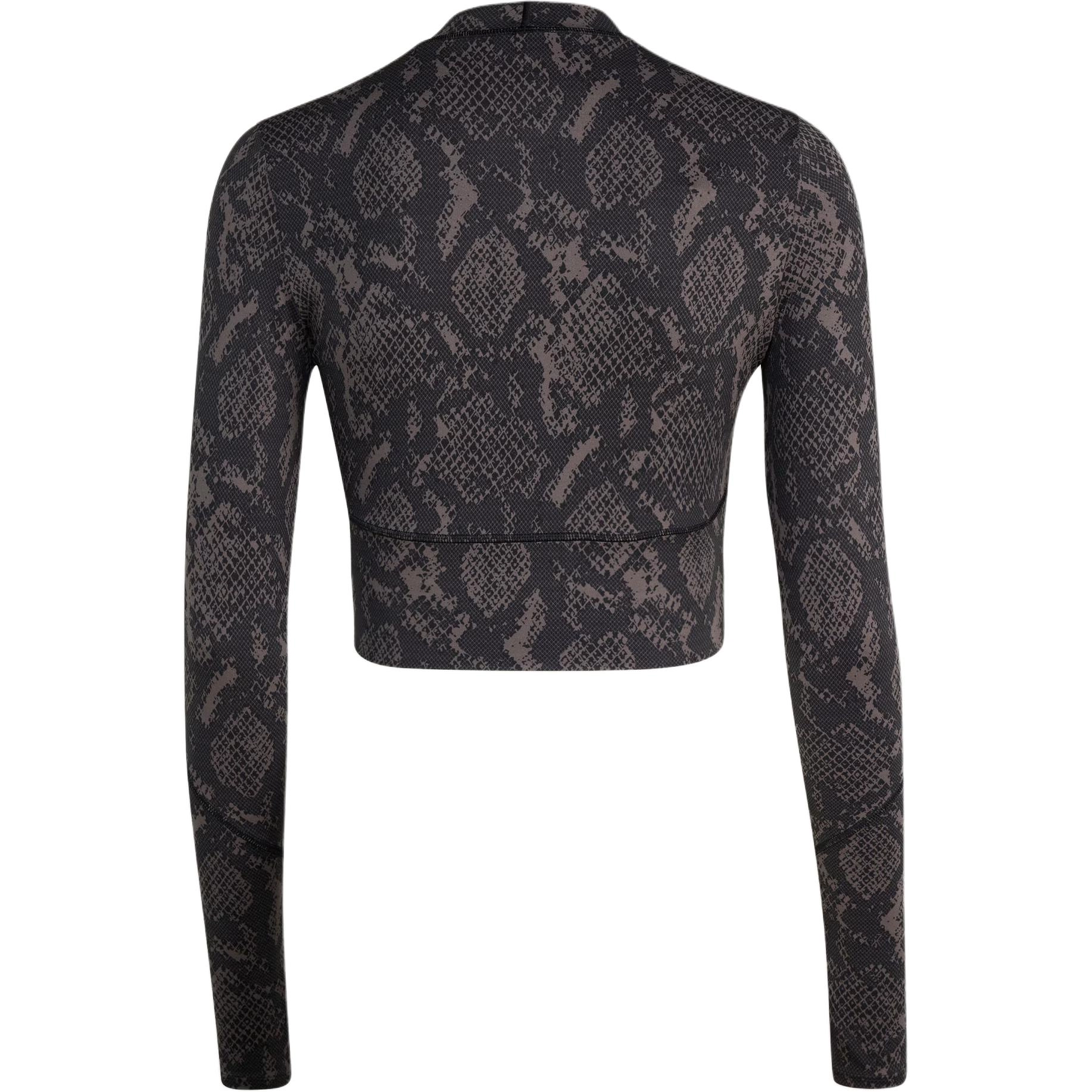 adidas Stella McCartney LONGSLEEVE CROP PRINTED T