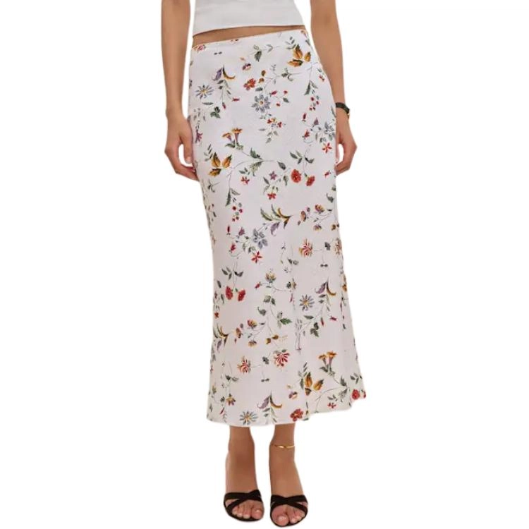 REFORMATION Layla Linen Skirt