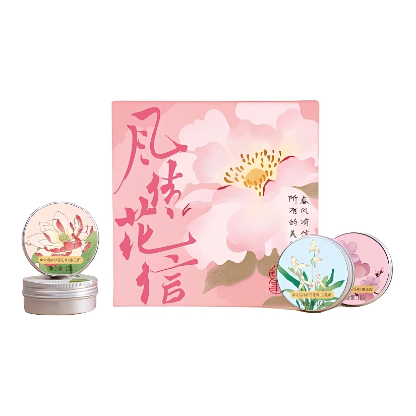 卓文后  冰沙雪花膏风传花信莲花樱花香补水保湿面霜 补水