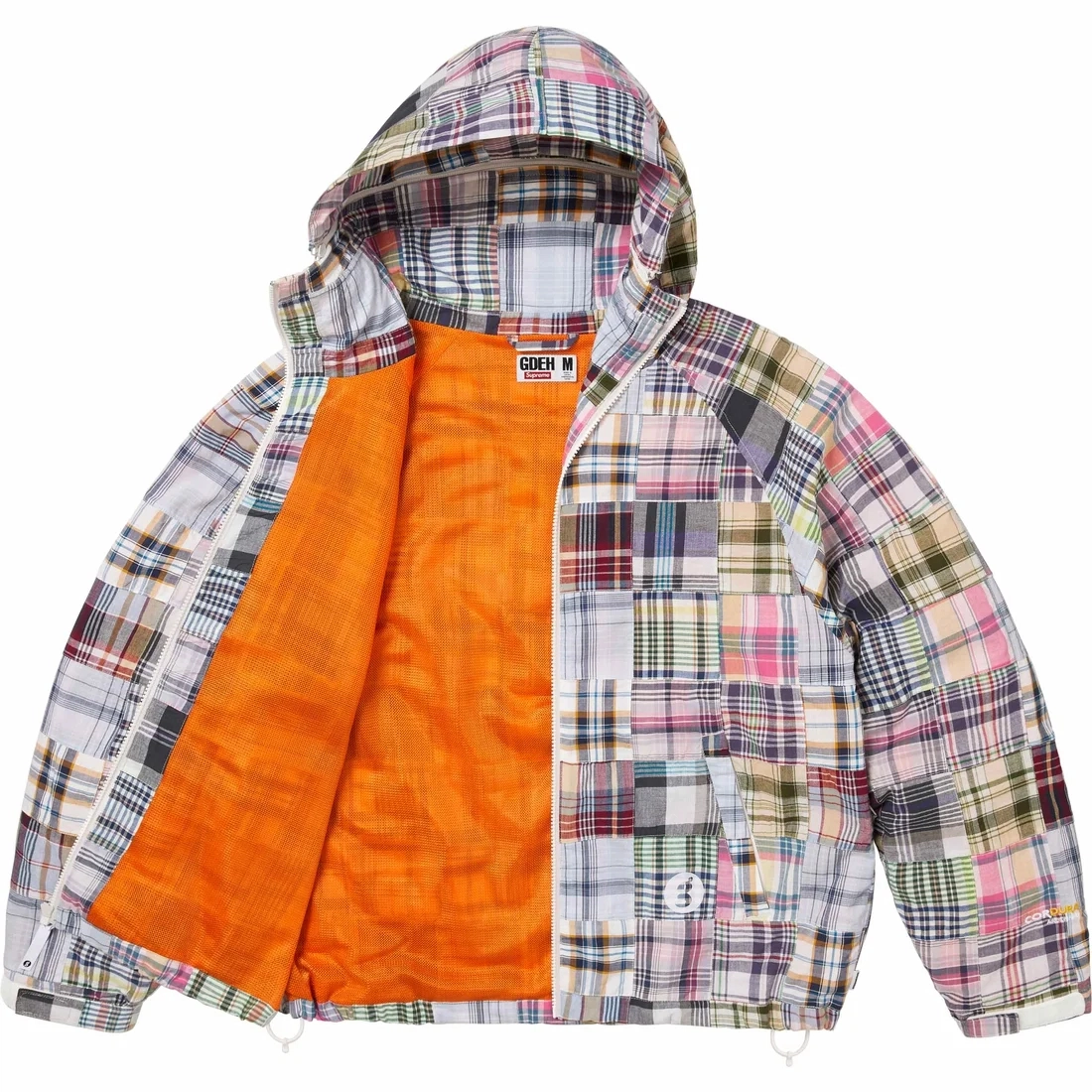 Supreme x GOODENOUGH SS25 WEEK15 Patchwork Hooded Jacket