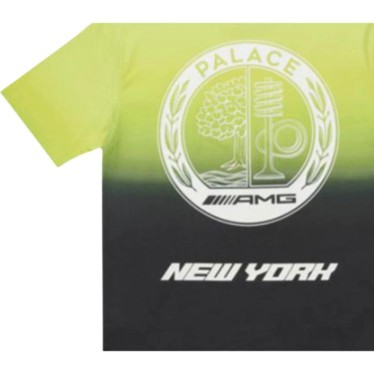 PALACE x AMG Palace Amg 2.0 New York T-Shirt BlaceLime T