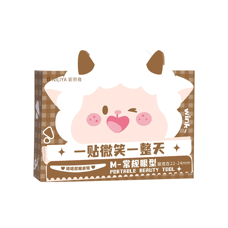 妮丽雅 哑光微笑双眼皮贴 单面 自然无痕