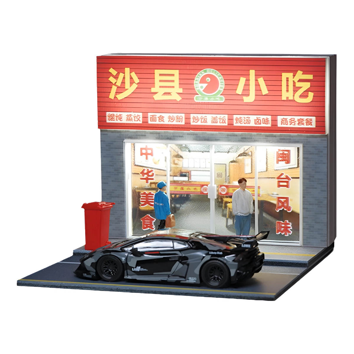 驰誉模型 小比例 立体场景结构 高清印刷 模型配件