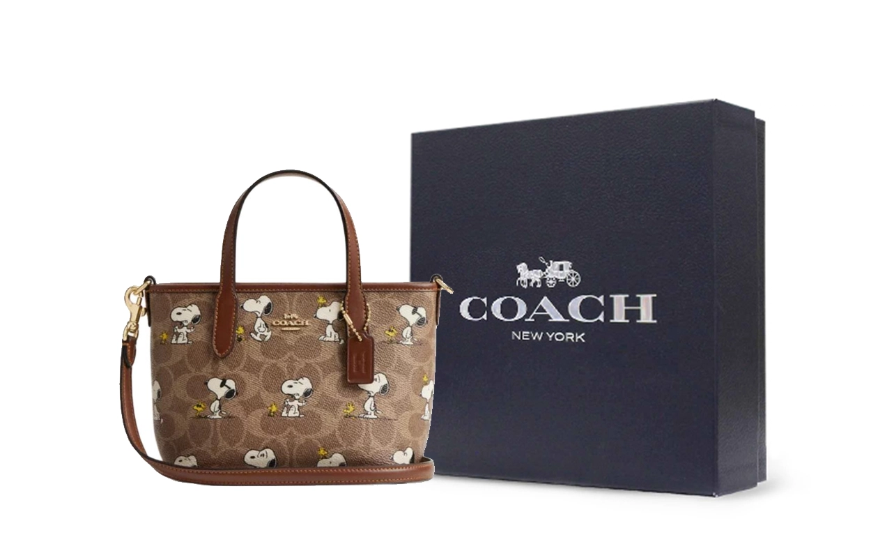 COACH x PEANUTS City 15Logo Tote