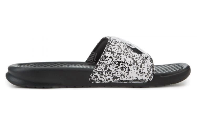 Nike Benassi Print Ink Spot Blasting Crack Slides