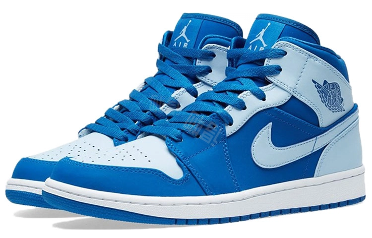 Jordan Air Jordan 1 Retro Mid Team Royal Ice Blue 2017