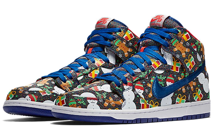 Nike Dunk SB Concepts Ugly Christmas Sweater 2017