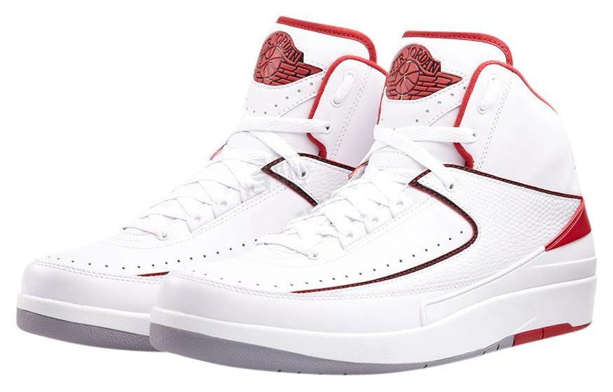 Jordan Air Jordan 2 Retro White Red 2014