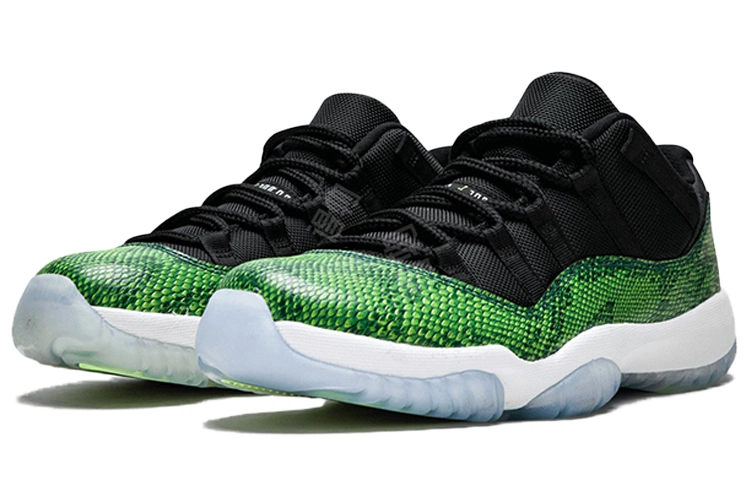 Jordan Air Jordan 11 Retro Low Green Snakeskin