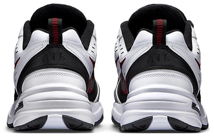 Nike Air Monarch 4 white black-varsity red