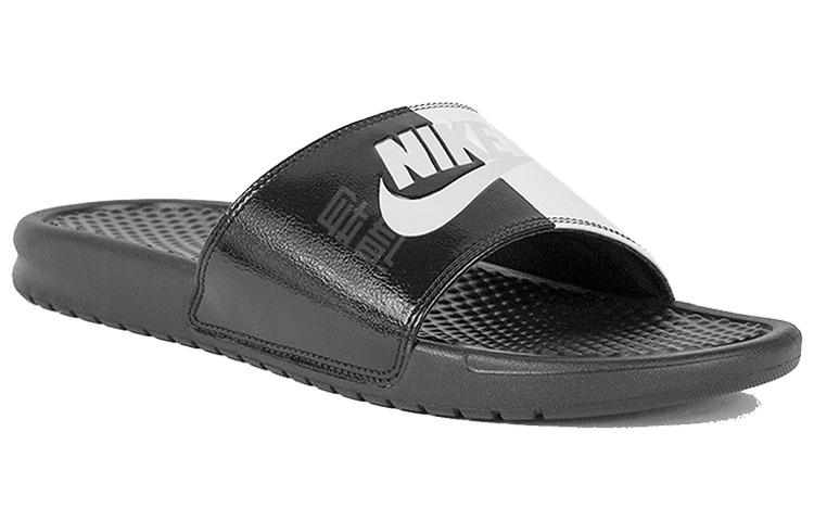 Nike Benassi JDI Black White Beach Summer Sandals