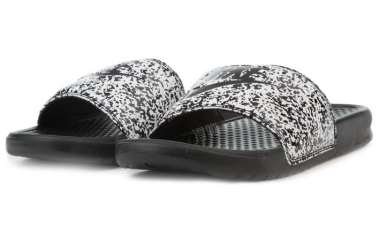 Nike Benassi Print Ink Spot Blasting Crack Slides