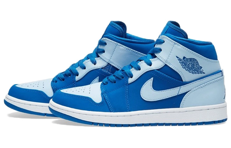 Jordan Air Jordan 1 Retro Mid Team Royal Ice Blue 2017