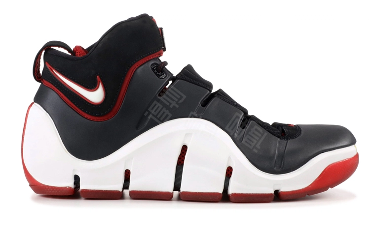 Nike Lebron 4 Black White Red 4