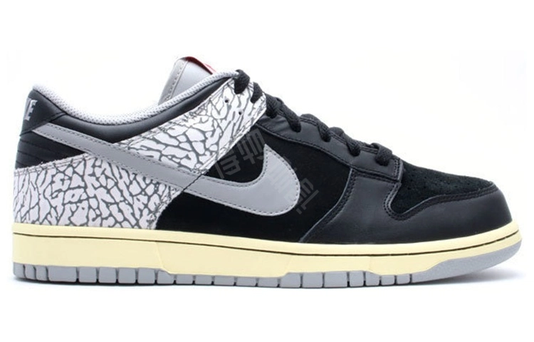 Nike Dunk Low J-Pack Black Cement 2009