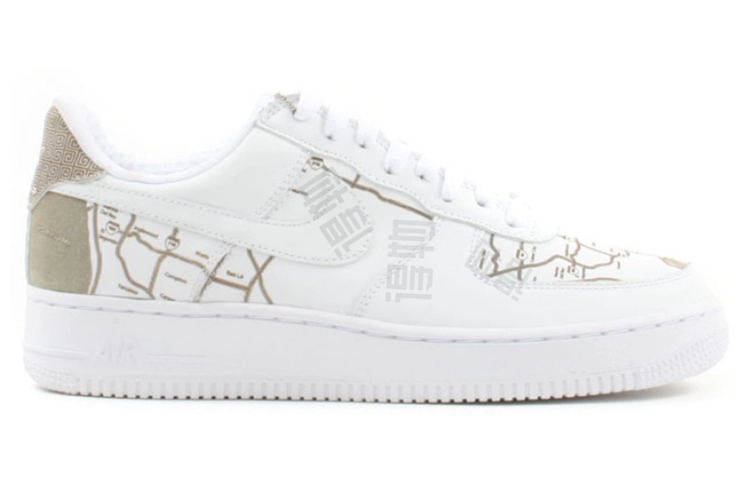 Nike Air Force 1 Low LA Map