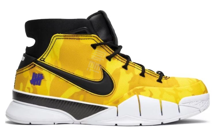 UNDEFEATED x Nike Zoom Kobe 1 Protro Yellow Camo (La Brea)