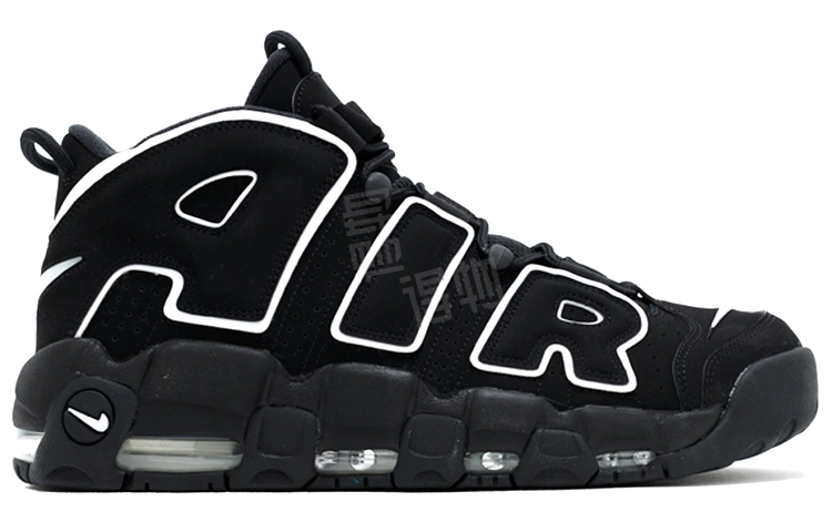 Nike Air More Uptempo black white