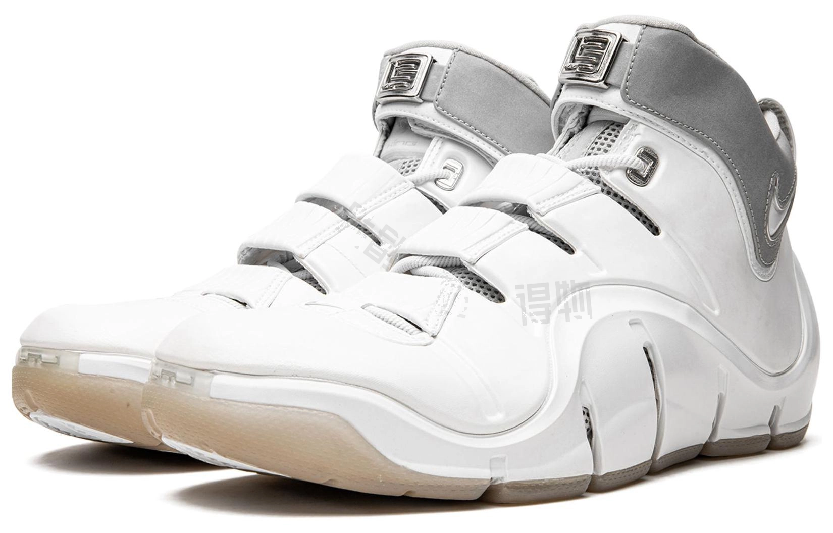 Nike Lebron 4 White Chrome 4