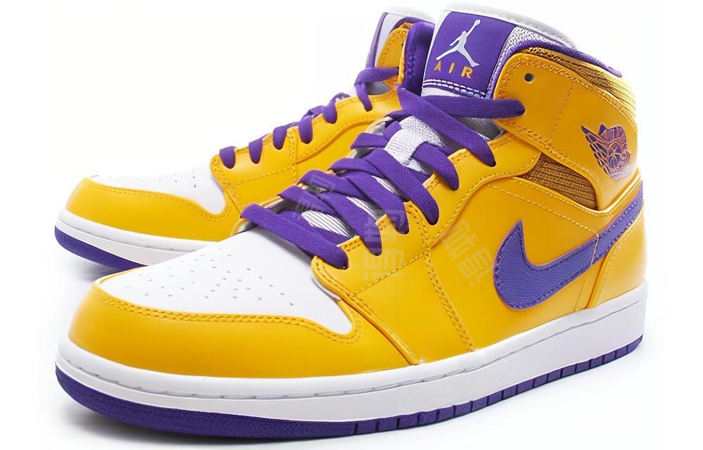 Jordan Air Jordan 1 Mid Lakers