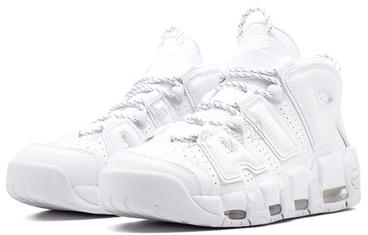 Nike Air More Uptempo triple white air