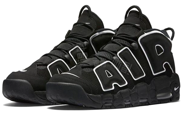 Nike Air More Uptempo black white