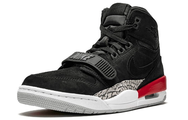 Jordan Legacy 312 black suede