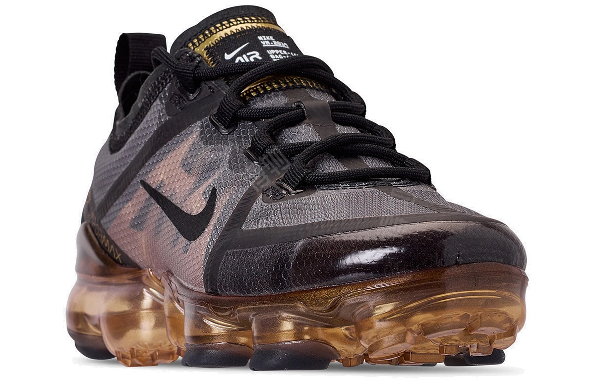 Nike VaporMax 2019 Black Metallic Gold