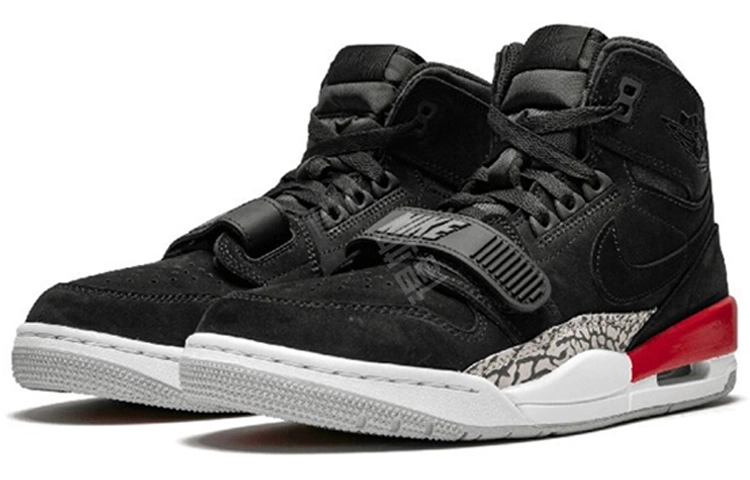 Jordan Legacy 312 black suede