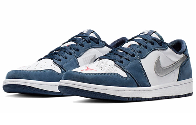 Jordan Air Jordan 1 Sb Low Midnight Navy PU