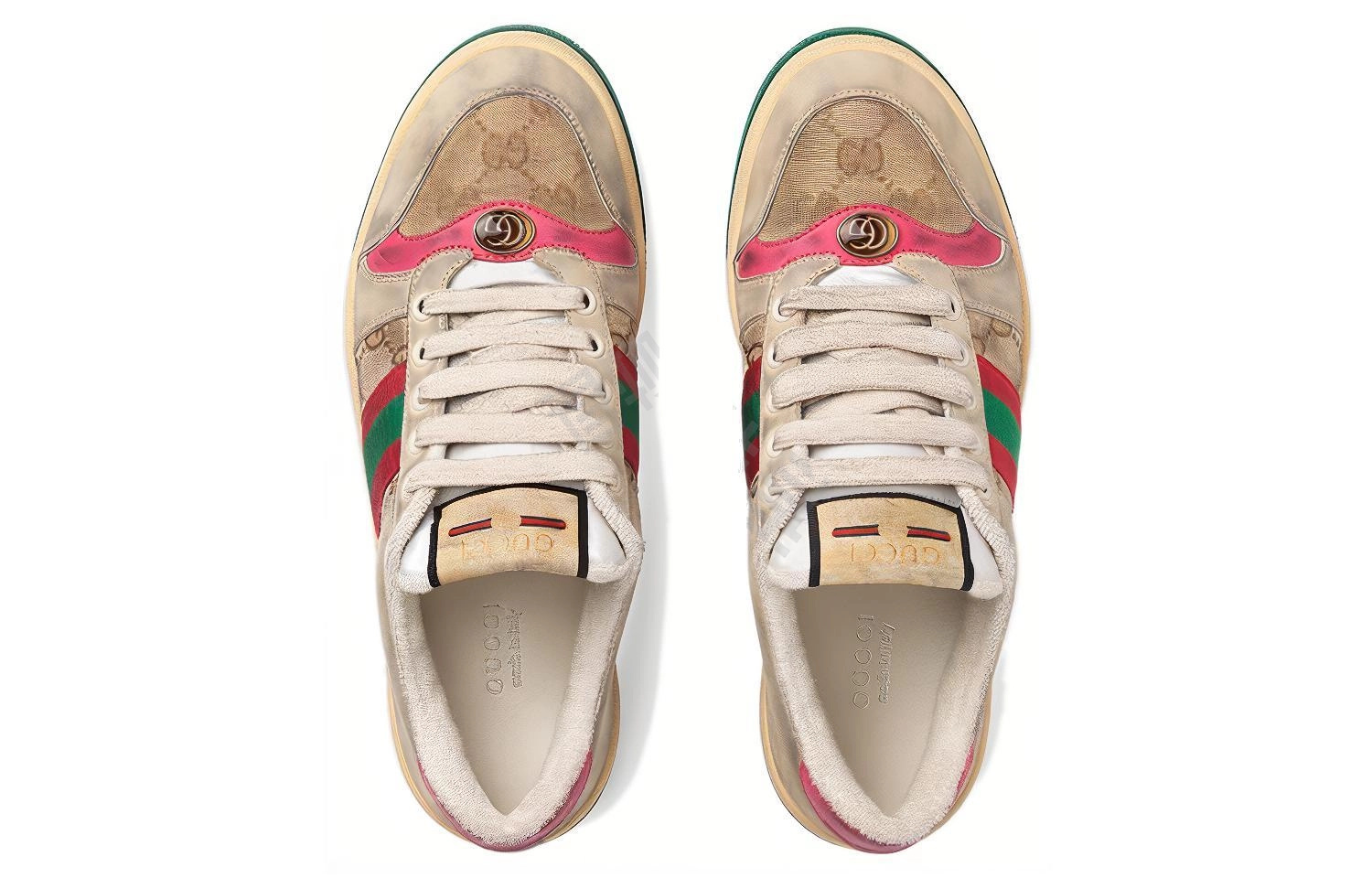 GUCCI Screener Leather Sneaker GG