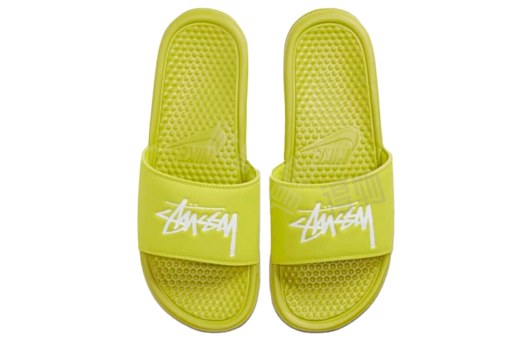 Stussy x Nike Benassi Bright Cactus