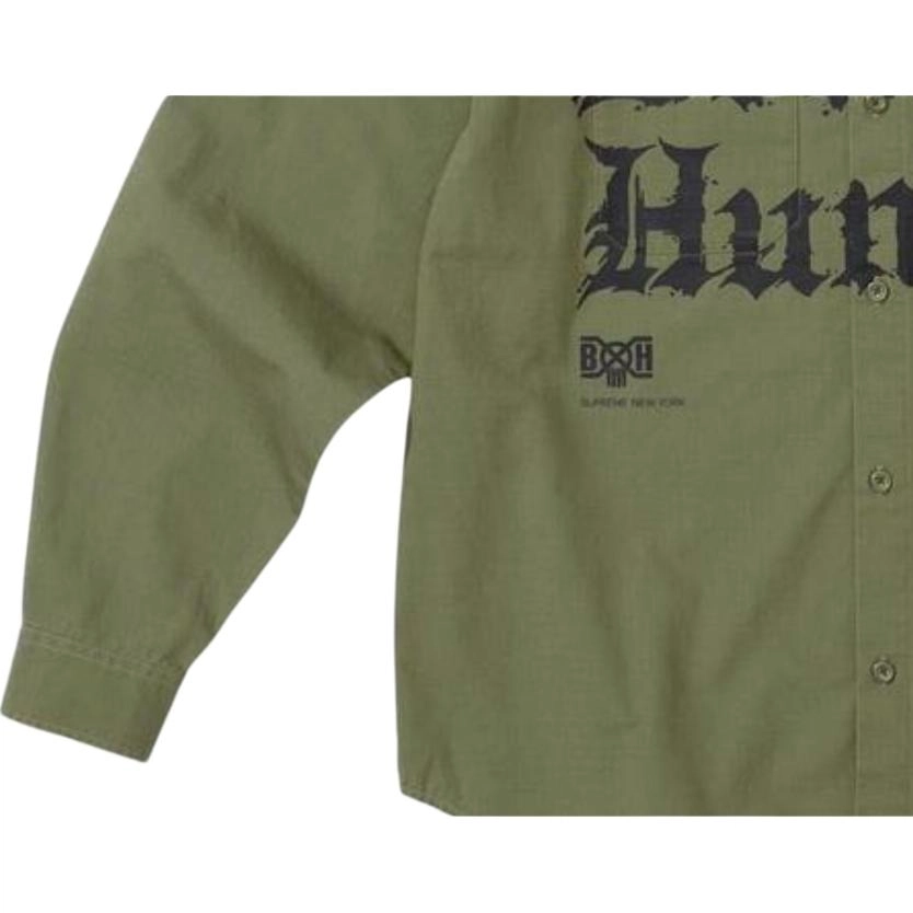 Supreme x BOUNTY HUNTER FW23 WEEK6 RIPSTOP SHIRT