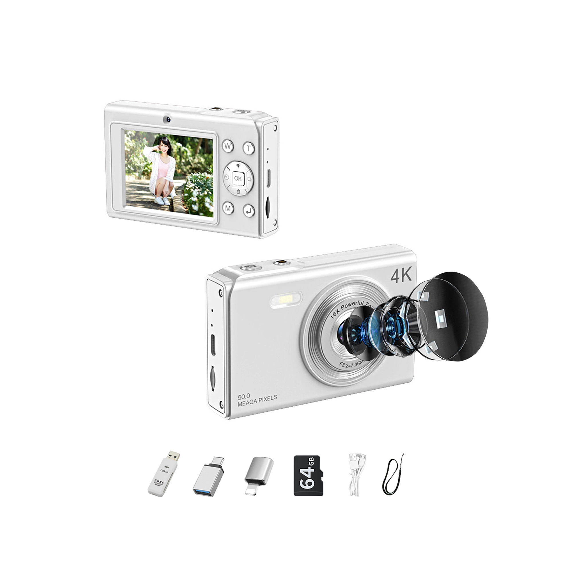 FINMOKBB CCD 5000w 16 vlog