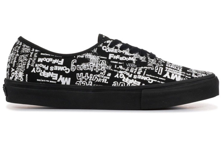 CDG x Vans Authentic LX 'Graffiti'