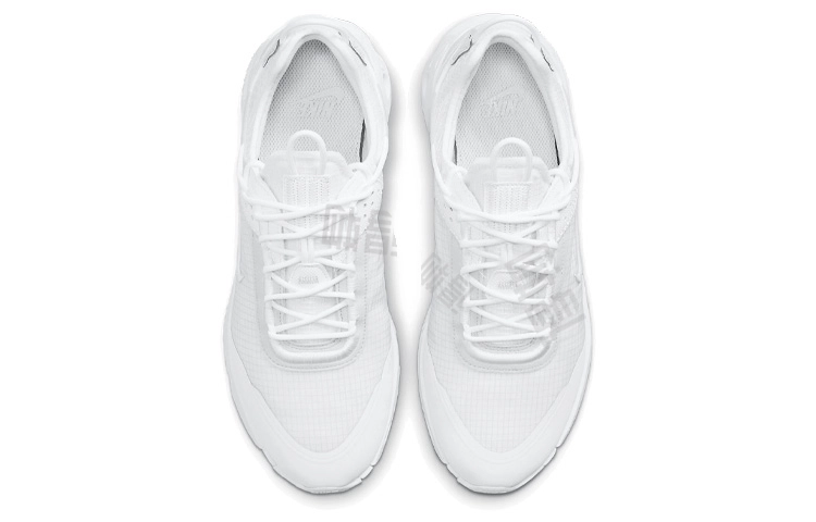 Nike React Live "triple white"