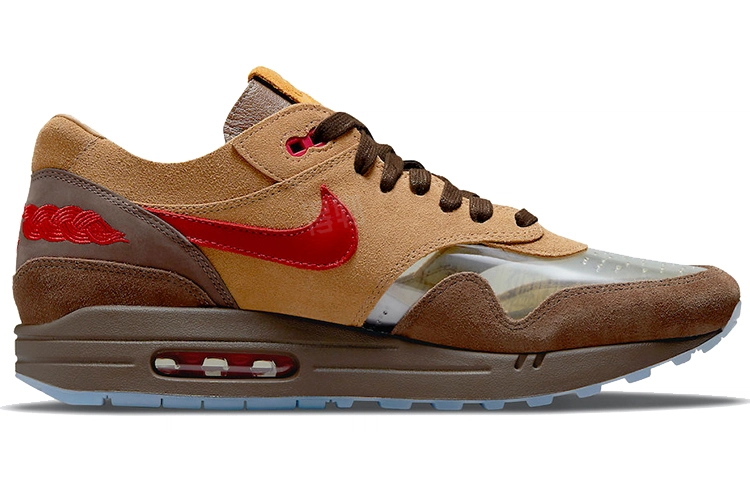 CLOT x Nike Air Max 1 "tea leaf brown" 2.0