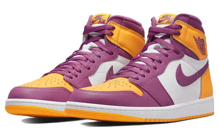 Jordan Air Jordan 1 retro high og "university gold and light bordeaux"