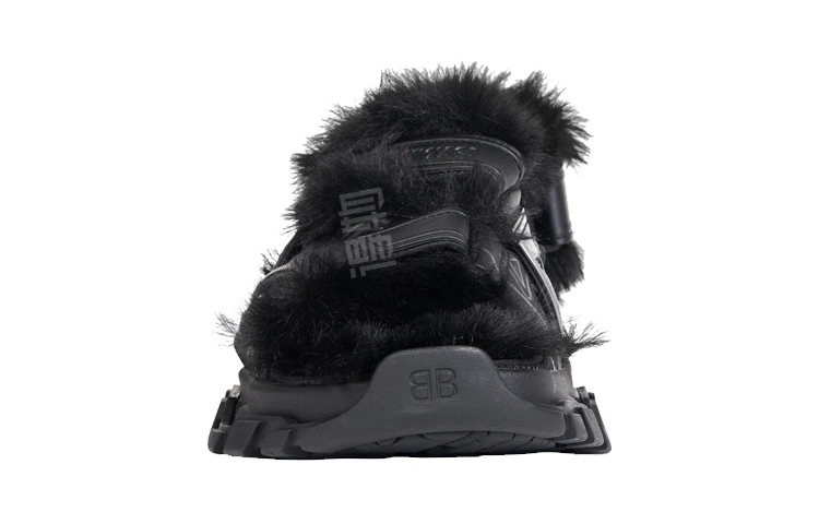 Balenciaga Track Sandal Fake Fur